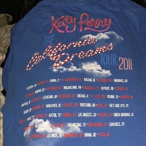 Katy perry tour tee shirt